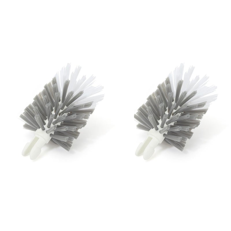 Full Circle Clean Reach Bottle Brush Refill â€“ Replaceable Heads for Deep Cleaning Water Bottles, Baby Bottles, and Tumblers, 2pk - Image 1