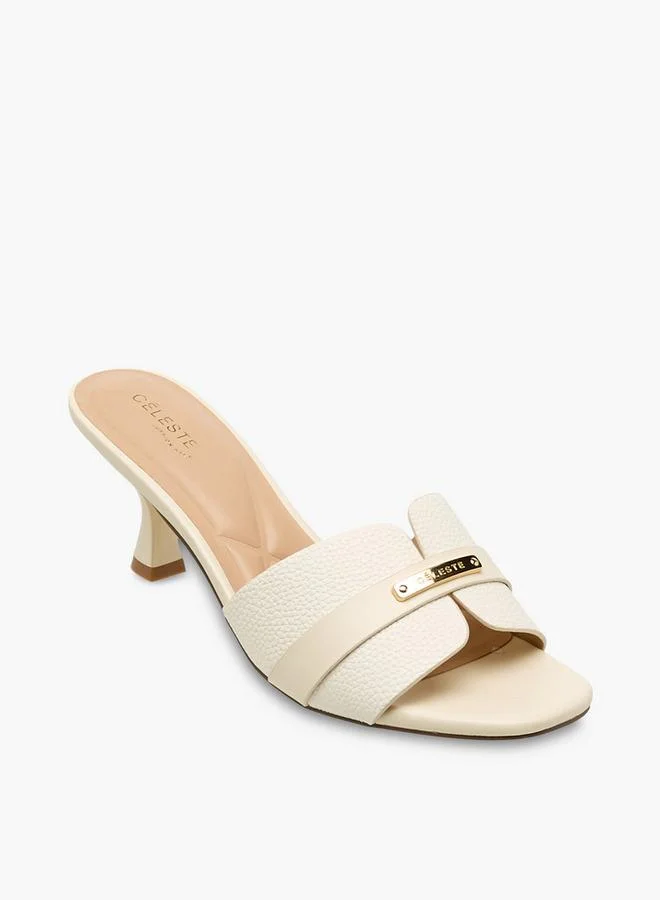 Celeste Women Kitten Heel Sandals