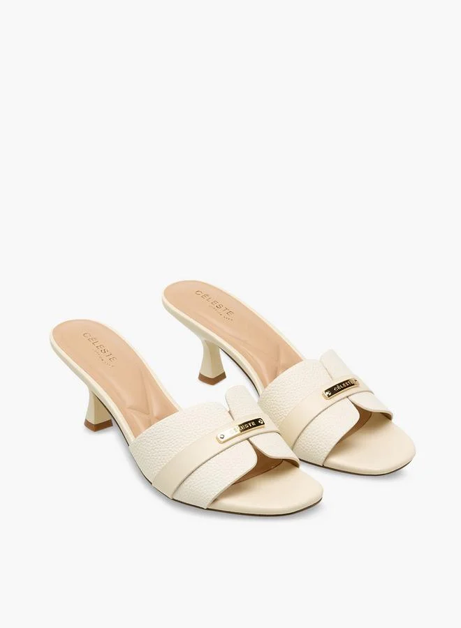 Celeste Women Kitten Heel Sandals