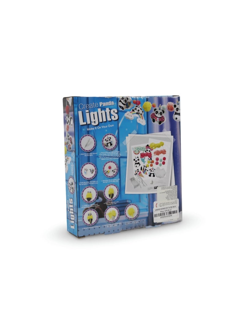 Sew Star DIY Panda Decorative LED String Lights Crafting Kit - Image 2