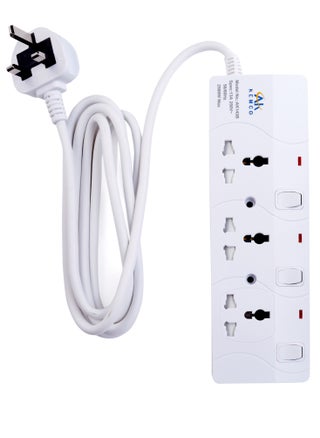 3 Way 3 Meter Extension Cord Power Cord Power Strip with Switch AK143 and 3 Meter Cord - pzsku/ZD8A7F6E48AA7AFF9CA79Z/45/_/1716036621/ae5cf067-0ace-4f33-9103-fe247a52f54e