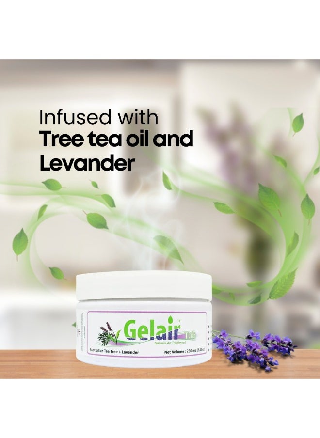 Gelair Gelair Air Purifying Tubs with Tea Tree Oil  500ml Lavender Scent  - Image 3