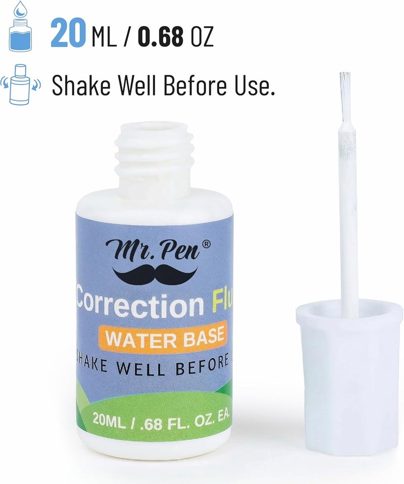 Mr. Pen - Correction Fluid, Pack of 6, Liquid Paper Correction Fluid - Image 3