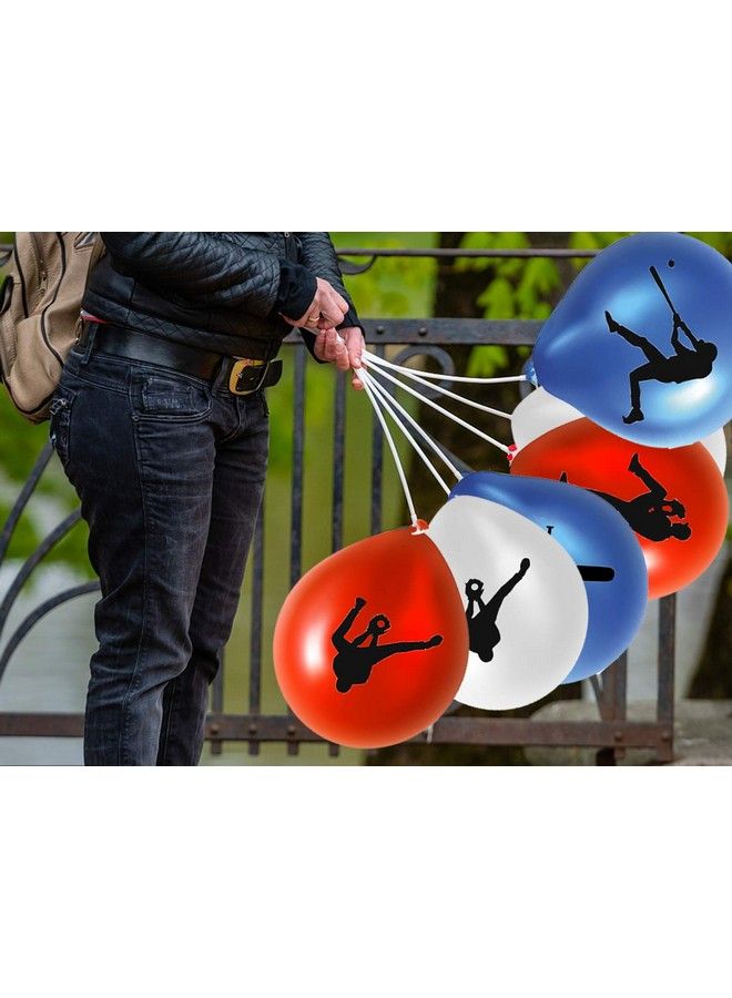 CupaPlay 50Pcs Baseball Party Latex Balloons And Foil Balloons Sports Game/Graduation/Baseball Birthday Party Decorations Supplies Favors - Image 5