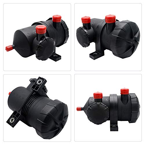 MACHSWON 200 Oil Catch Can Filter Sepaor for Turbo 4WDs Pro Vent Oil Catch Can Compatible with Hilux Landcruiser Prado D4D ZD30 4WD Turbo Chargerd Oil Catch Can Pro 200 - Image 3