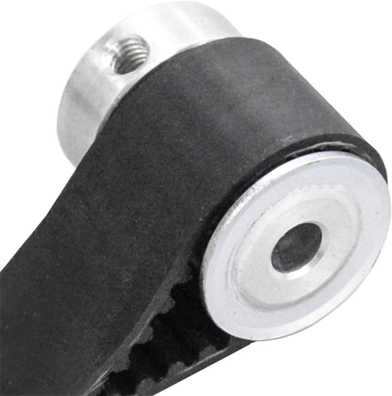 Timing Belt， Drive Belt ， 2Pcs HTD3M-360 Width 12mm Arc Teeth Rubber Synchronous Belt, Pitch 3mm Power Transmission Closed-loop Timing Belt, Total Pitch Length 360mm ( Color : HTD3M 357 (119 Tooth) , - Image 5