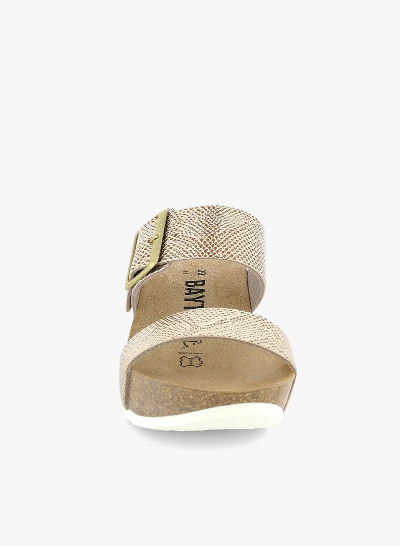 BAYTON Newcastle Double Strap Wedge Sandals