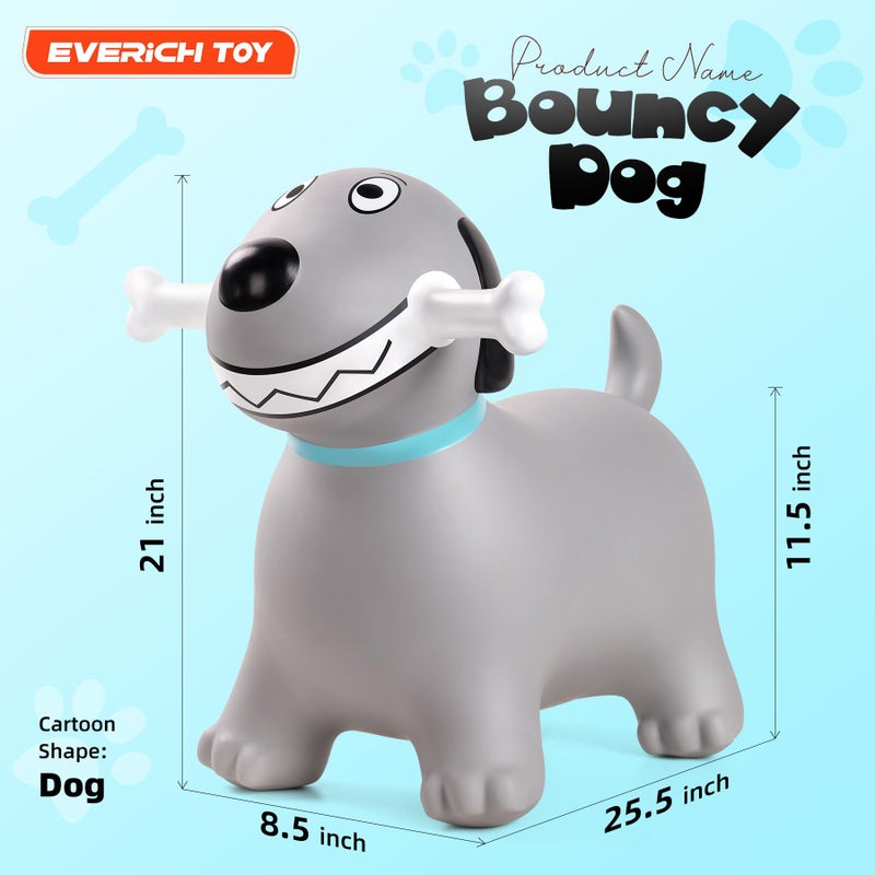 EVERICH TOY ألعاب الكلب النطاط الكلب من Everich للأطفال الصغار نطاط حيوانات للحيوان - Image 3