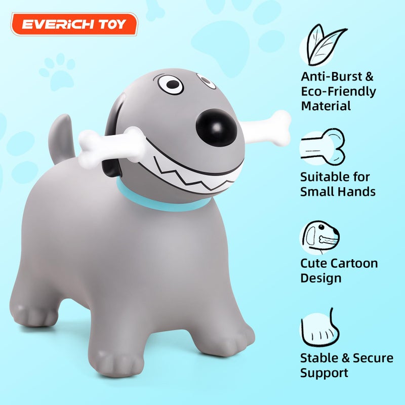 EVERICH TOY ألعاب الكلب النطاط الكلب من Everich للأطفال الصغار نطاط حيوانات للحيوان - Image 4