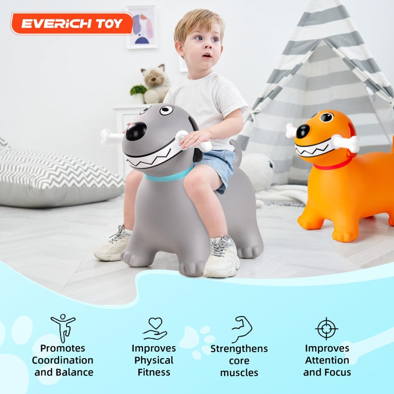 EVERICH TOY ألعاب الكلب النطاط الكلب من Everich للأطفال الصغار نطاط حيوانات للحيوان - Image 5