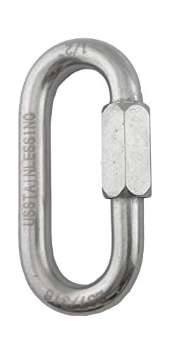 US STAINLESS Stainless Steel 316 Quick Link 12 12mm Marine Grade - Image 1