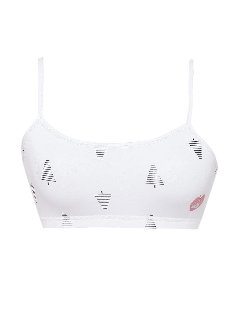 Sillysally Store Sillysally Pack of 3 Girls Beginners Sportsbra Non Padded Non Wired Double Layered Fabric Cotton - Image 2