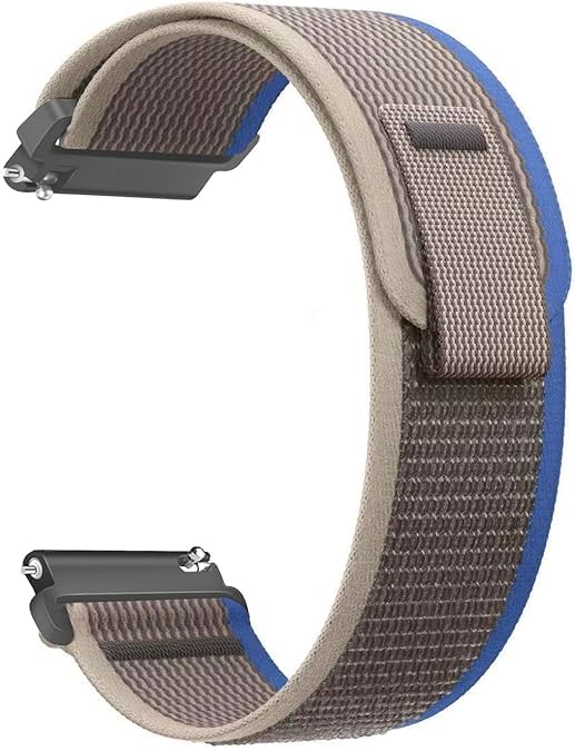 CERLINK Trail Loop 22mm SmartWatch Strap For Noise Colorfit Pulse 2 Max/Huawai GT2 46mm/Honor Magic Watch 2 46mm/Buzz/Boat Flash/Xtend/Xtend Pro & With All 22mm Lug Watches (Navy) - Image 1