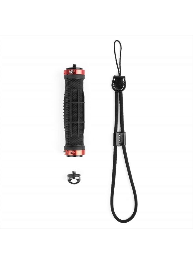 ChromLives Camera Handle Grip Support Mount with Camera Wrist Strap Handlegrip Camera Stabilizer with 1/4'' Male Screw for Digital Video Camera Camcorder Action Camera LED Video Light - Image 2