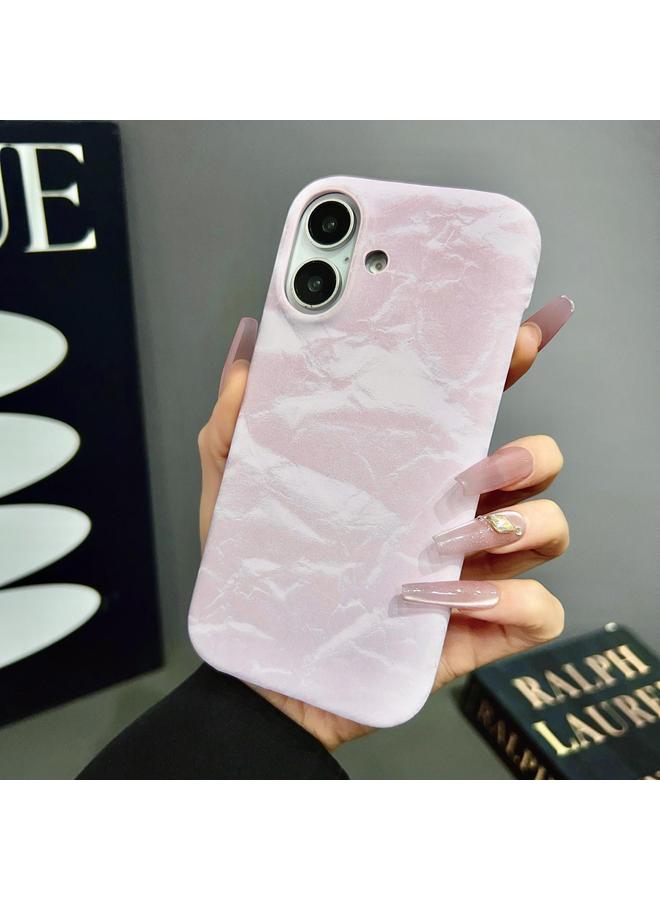 S-TOP Case For iPhone 16 Plus Velvet Leather PC Half Coverage Phone Case - Image 1