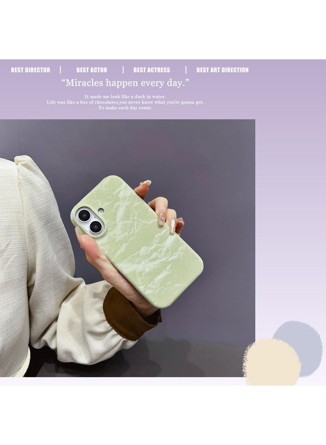 S-TOP Case For iPhone 16 Plus Velvet Leather PC Half Coverage Phone Case - Image 5