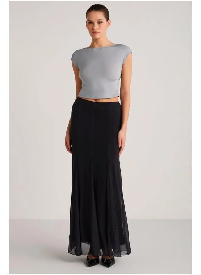GRIMELANGE Yaretzi Women's 95% Polyester 5% Elastane Grey Bustier