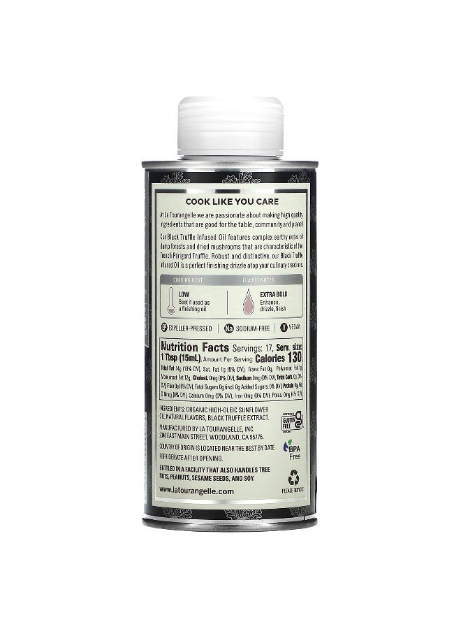 La Tourangelle La Tourangelle, Infused Black Truffle Oil, 8.45 fl oz (250 ml)  - Image 2