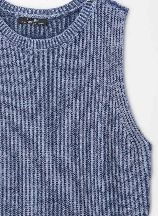 PARFOIS Ribbed Knit Dress