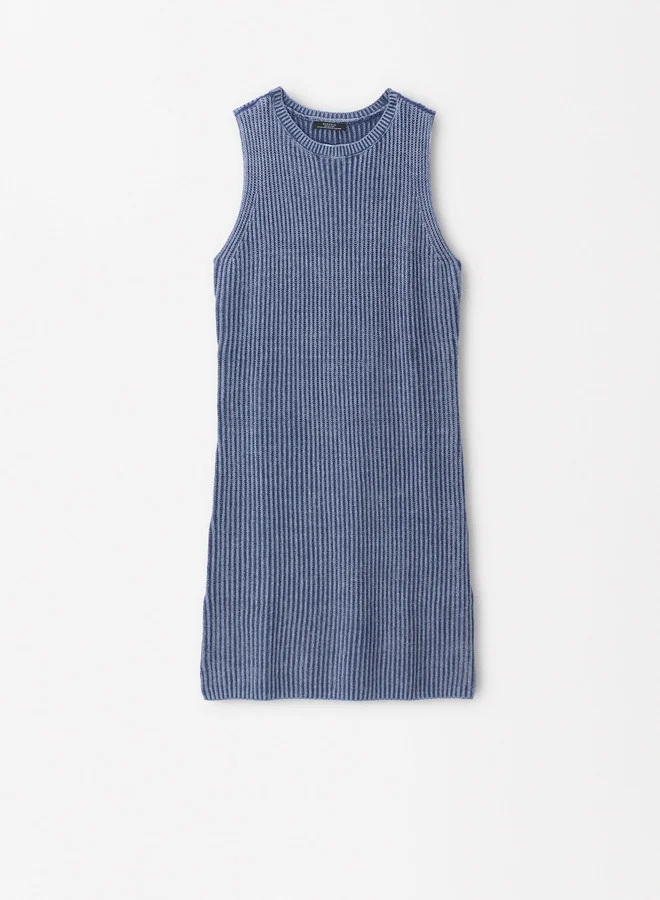 PARFOIS Ribbed Knit Dress