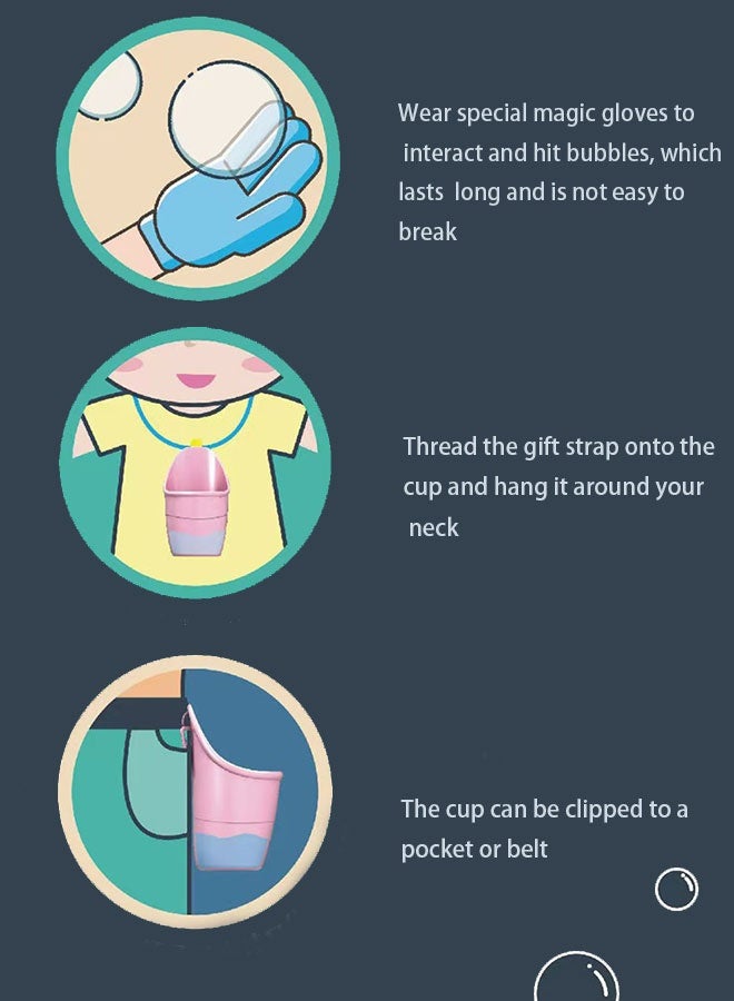 Magic Bubble Blaster Easy-to-Use, Long-Lasting Bubbles & Safe for Kids 3+ - Image 3