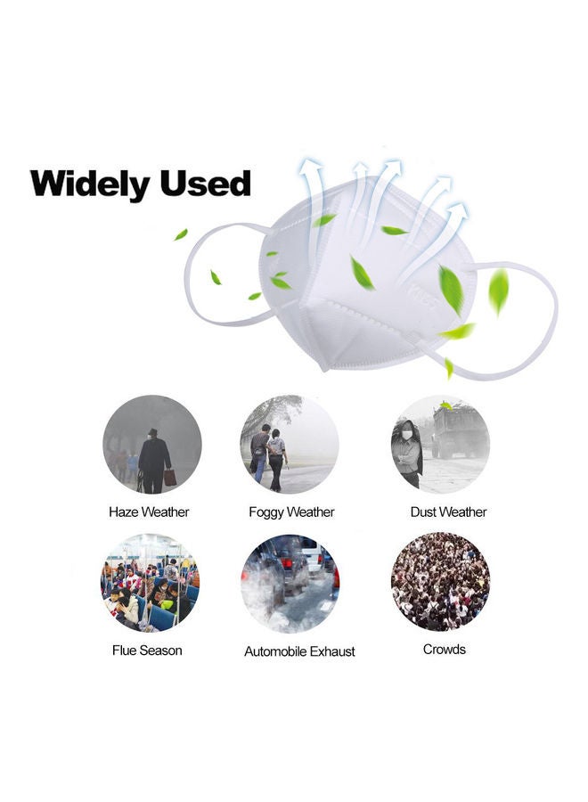 NIBEMINENT 10-Piece KN95 5 Layer Disposable Face Mask - Image 3