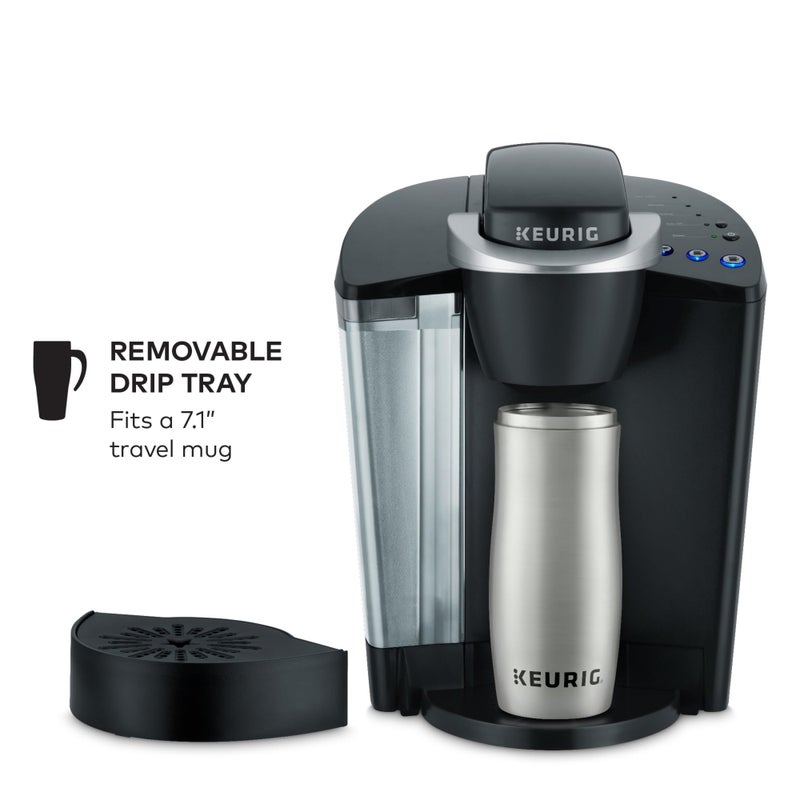 Keurig K-Classic Single Serve K-Cup Pod Coffee Maker, with 3 Brew Sizes, 48oz Removable Reservoir, Black - Image 3
