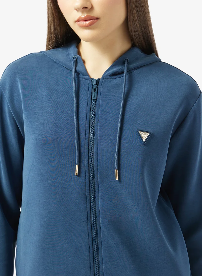 GUESS  Olympe Full Zip Hoodie for Women | Best Price UAE