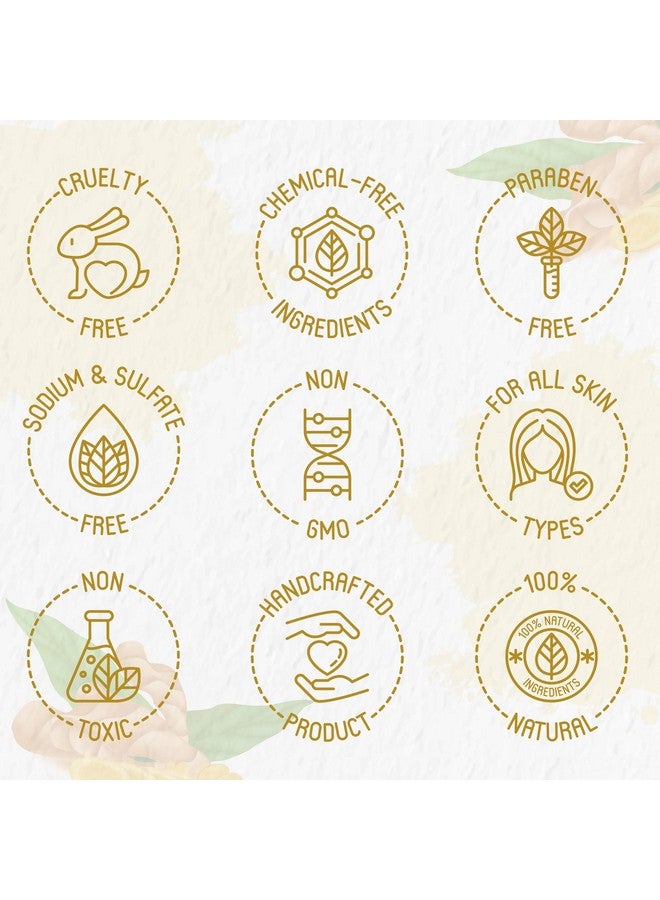 Herblov Turmeric Soap Bar For Face & Body - Natural Turmeric Skin Soap Wash For Dark Spots, Intimate Areas, Underarms - Turmeric Brightening Face Soap Cleanses Skin, Great For Acne, Scars - Image 3