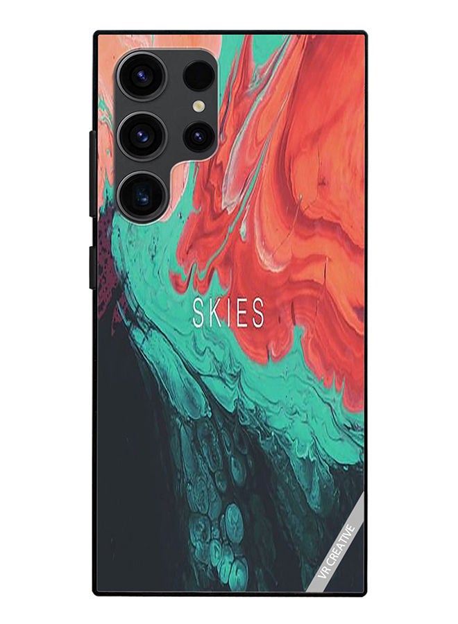 VR CREATIVE Protective Case Cover For Samsung Galaxy S23 Ultra 5G Skies Design Multicolour - Image 1