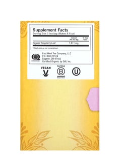 Yogi Tea Raspberry Leaf Caffeine Free 16 Tea Bags 1.02 oz (29 g)  - Image 2