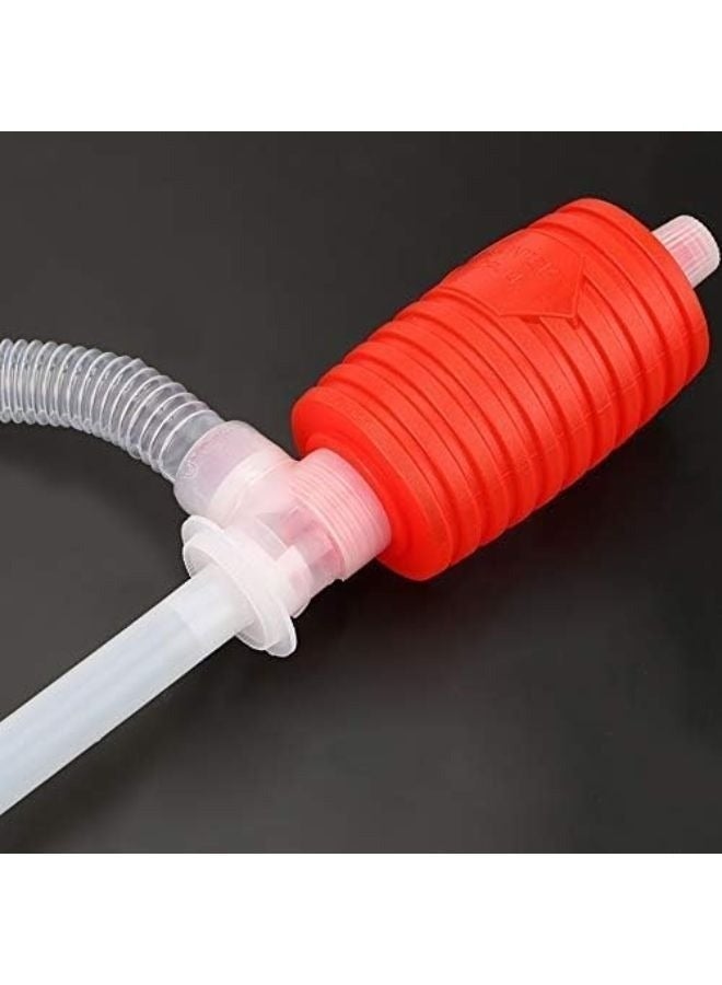 Hand Pump for Liquid Transfer Pump Siphon Pump, Manual Suction Pipe Pump for Liquid Transfer and Travel, Portable Car Oil Suction Tube Pump - Image 5