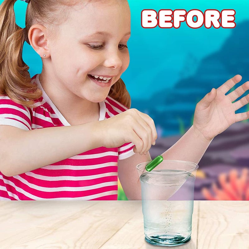 ArtCreativity Magic Growing Sea Life Animal Capsules, 2 Packs, 24 Expanding Animal Capsules, Grow in Water, Cute Color and Design, Kidsâ€™ Birthday Party Favor, Easter Basket, Contest Prize or Gift Idea - Image 5