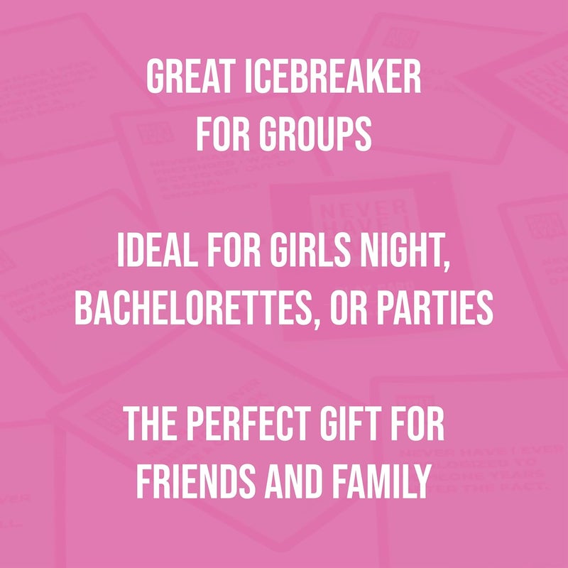 Never Have I Ever - The Ultimate Party Game for Bachelorette Parties, Ladies’ Nights, Girlfriends’ Game Nights, and Social Gatherings | Paddles Included | Intended for Mature Adult Women Ages 17+ - Image 5