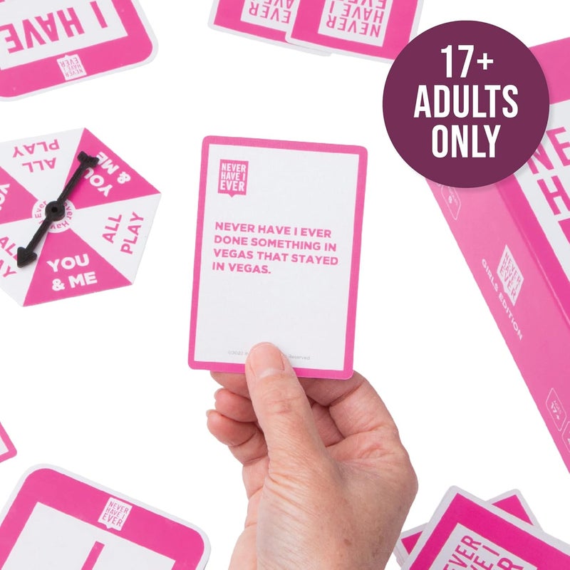 Never Have I Ever - The Ultimate Party Game for Bachelorette Parties, Ladies’ Nights, Girlfriends’ Game Nights, and Social Gatherings | Paddles Included | Intended for Mature Adult Women Ages 17+ - Image 4