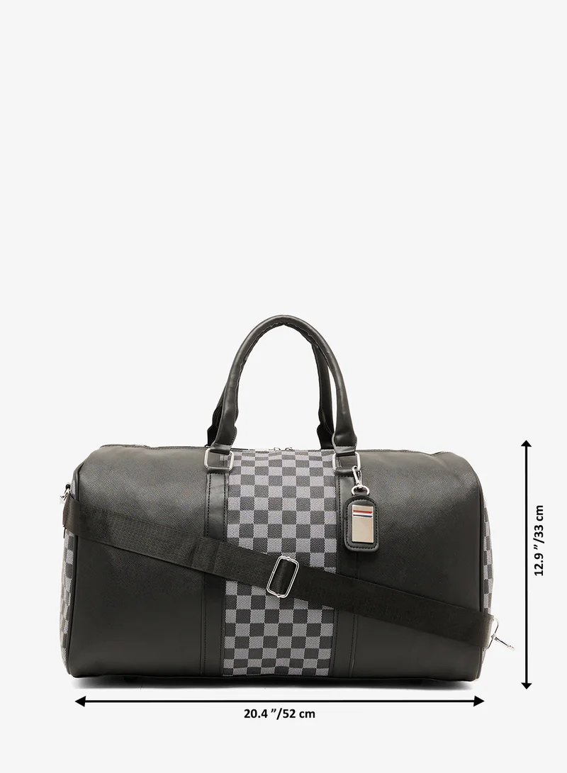 Robert Wood Casual Printed Travel Duffle Bag