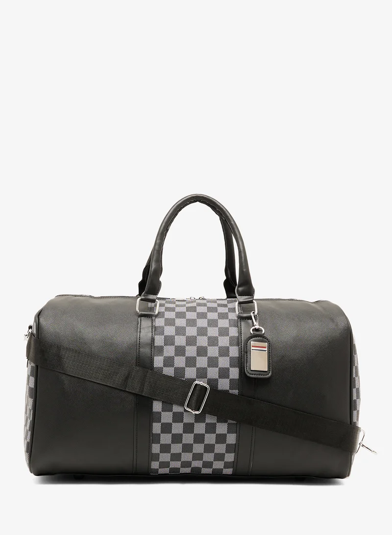 Robert Wood Casual Printed Travel Duffle Bag