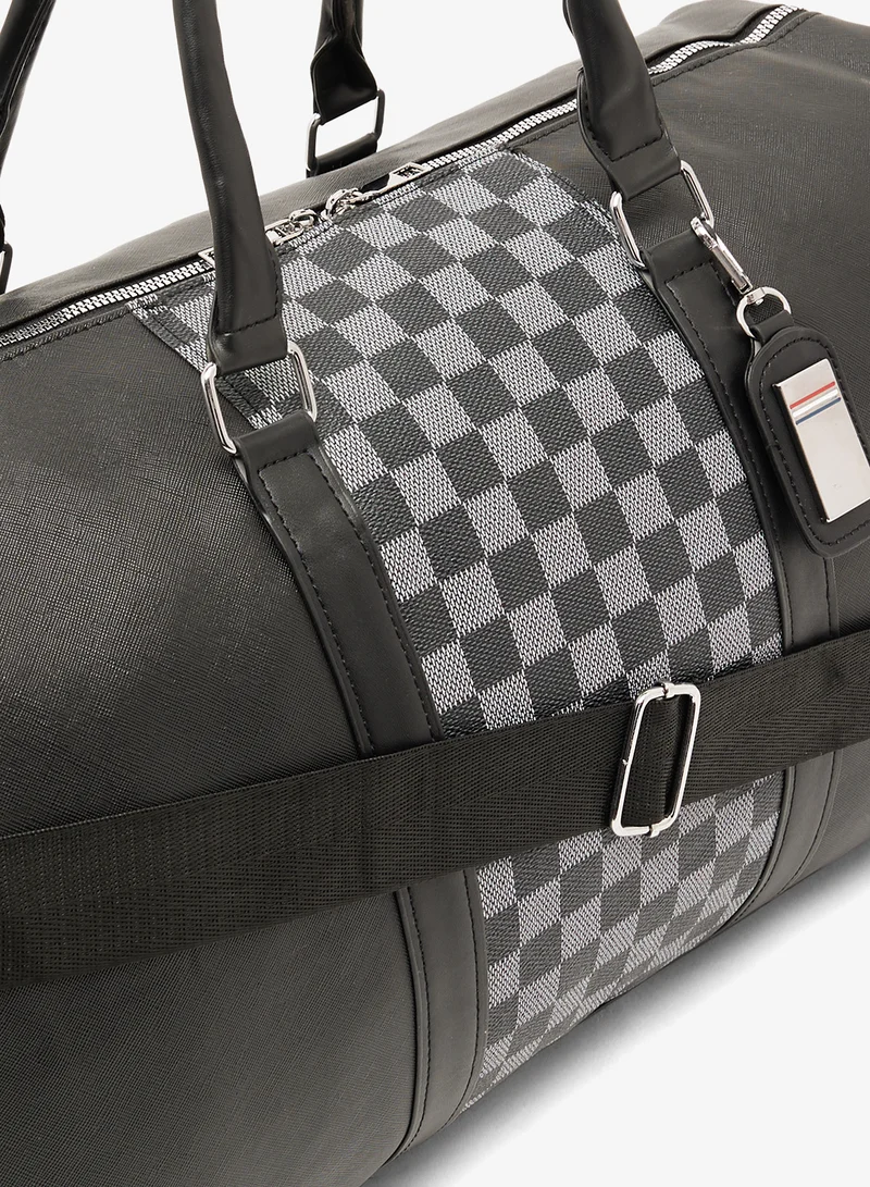 Robert Wood Casual Printed Travel Duffle Bag