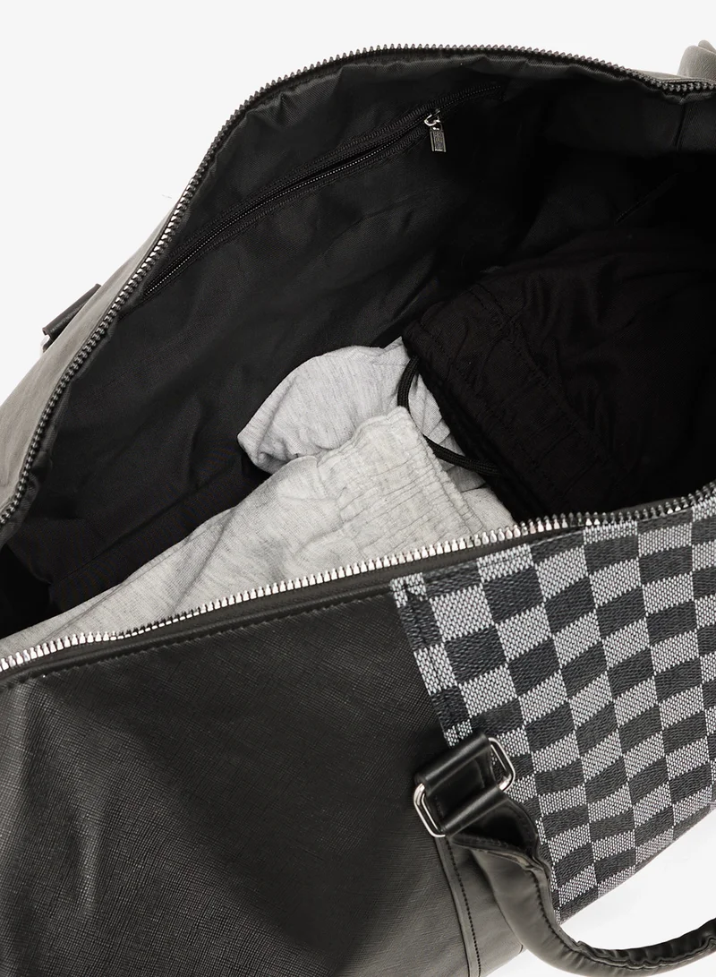 Robert Wood Casual Printed Travel Duffle Bag