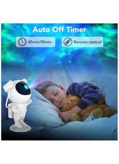 توبيب جهاز عرض الفضاء Tobeape®Star Galaxy Night Light Space لرواد الفضاء، مصباح سقف LED رائد الفضاءمع سديم نجمي، مؤقت وجهاز تحكم عن بعد، ديكور جمالي لغرفة الأطفال، هدايا الاعياد  - Image 3