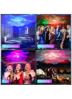 توبيب جهاز عرض الفضاء Tobeape®Star Galaxy Night Light Space لرواد الفضاء، مصباح سقف LED رائد الفضاءمع سديم نجمي، مؤقت وجهاز تحكم عن بعد، ديكور جمالي لغرفة الأطفال، هدايا الاعياد  - Image 5
