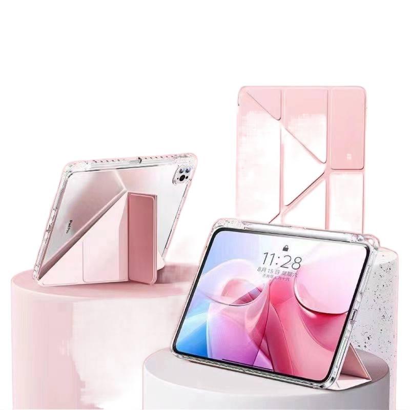DGG Clear Transparent Clear Back iPad Case for iPad Air - Image 2
