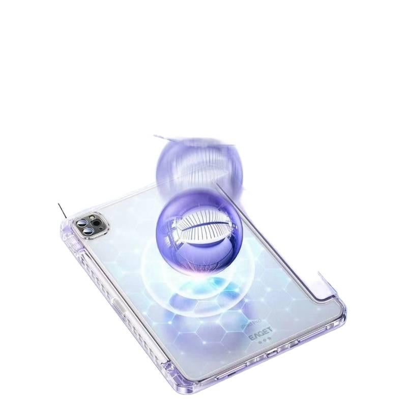 DGG Clear Transparent Clear Back iPad Case for iPad Air - Image 5