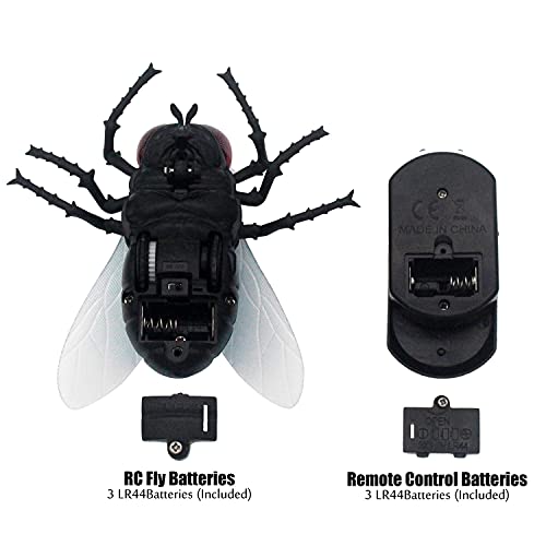 Tipmant RC Fly Remote Control Mosca Toy Realistic Electronic Animal Fake Insect Car Vehicle Kids Birthday Gifts - Image 3