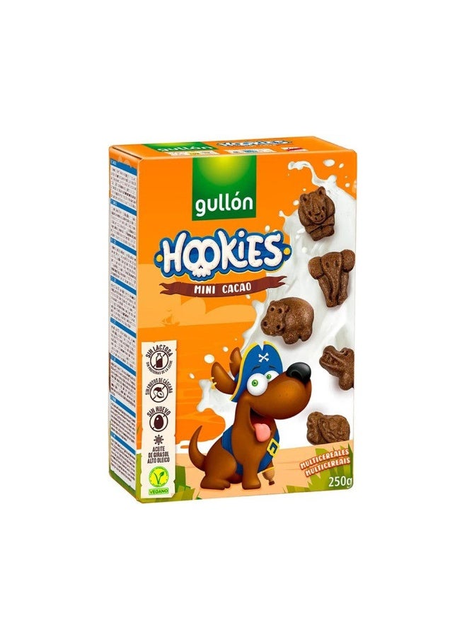 Gullon Hookies Mini Cacao Biscuits 250g - Image 5