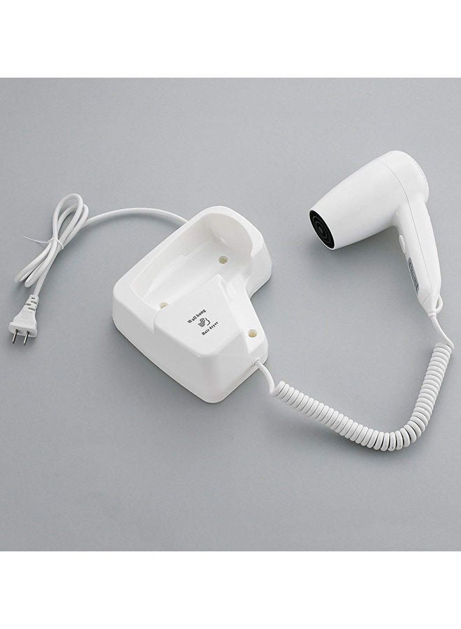 إسكدنيا مجفف الشعر المُعلّق على الحائط أبيض - Image 2