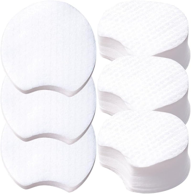 Mipcase 900 قطعة من وسادات الماكياج البيضاء السميكة، وسادات تنظيف الوجه غير المنسوجة، نسيج اللؤلؤ - Image 2