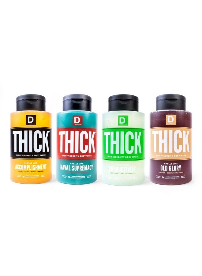 Duke Cannon Supply Co. غسول الجسم الكثيف عالي اللزوجة للرجال من ديوك كانون (عبوة متنوعة من 4) - Image 2