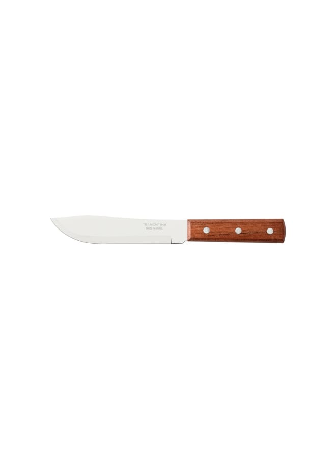 TRAMONTINA TRAMONTINA Dynamic Stainless Steel Kitchen Knife with Wooden Handle, 6-Inch Blade - Designed for High Performance and Durability, Ideal for Professional and Home Kitchens, Precision Crafted  - Image 1