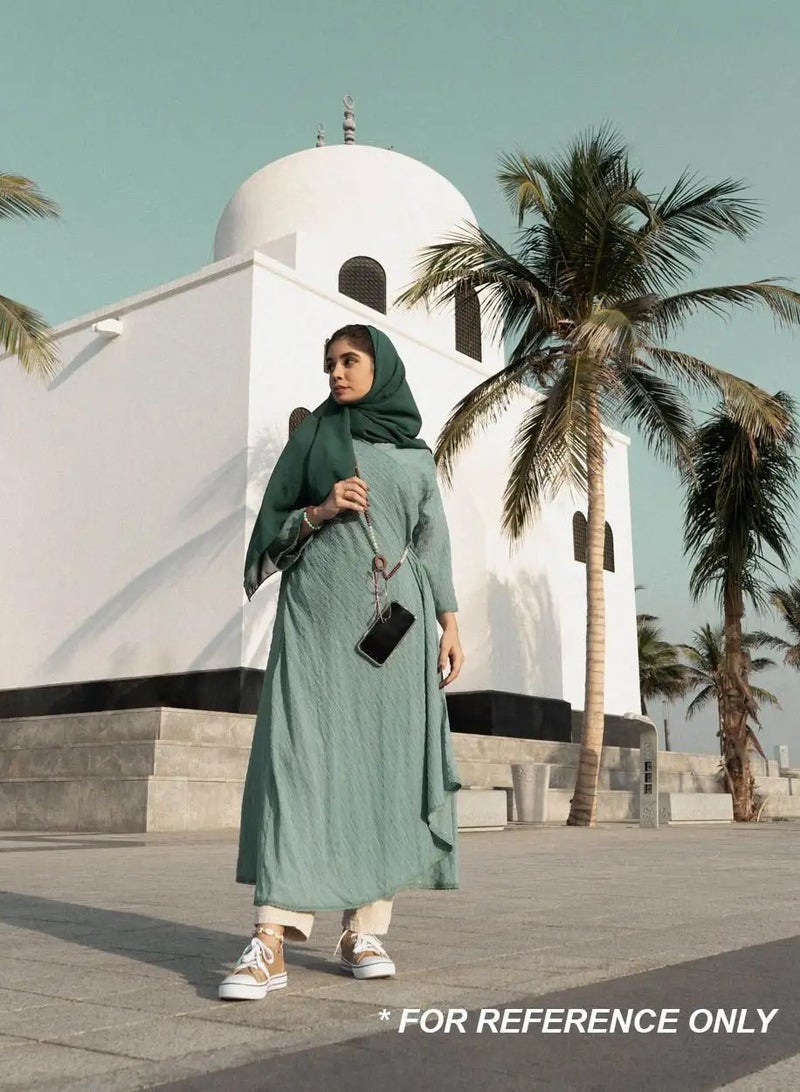 أم أم أيه من معدن الإنسان حامل للهاتف والنظارة بأحجار الأفنتورين الزرقاء - Image 4